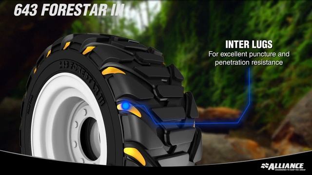 Лесные шины Alliance Forestar 643 / 644 | Видео обзор | Спецколеса смотреть онлайн