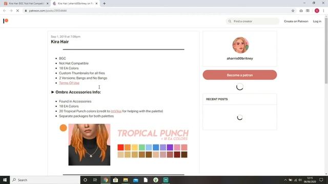 How to install Maxis Match CC in the Sims 4 2020! Links in the description! смотреть онлайн