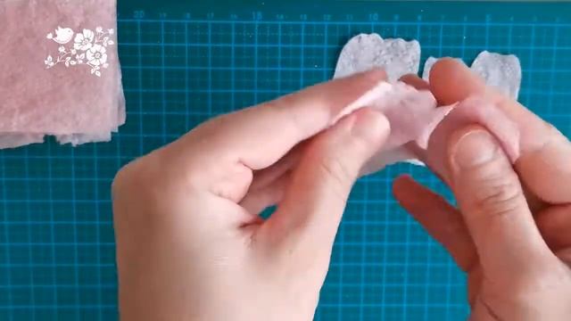 Цветок из бумаги легко и быстро 1 часть / Пион из бумажного полотенца / DIY Пташечка смотреть онлайн