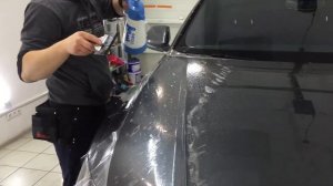 Оклейка авто антигравийной пленкой suntek ppf как оклеить капот пленкой