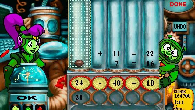 Math Blaster 6-9 Playthrough - Part 2: Dealing With More Addition And Subtraction