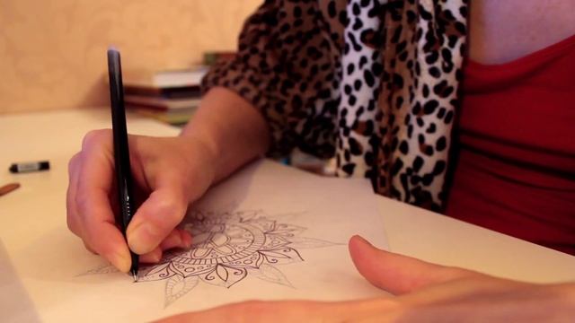 Релакс-рисование - мандала "Мир" смотреть онлайн