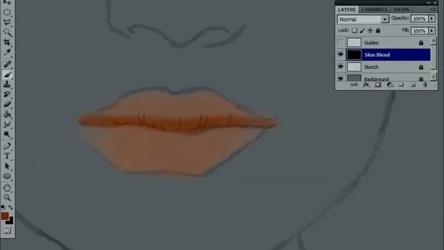 Model Photoshop Sketch (Part One) смотреть онлайн