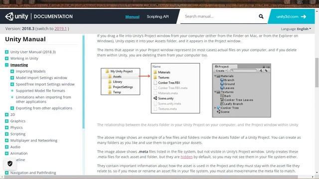 Руководство Unity: Импорт 0# смотреть онлайн