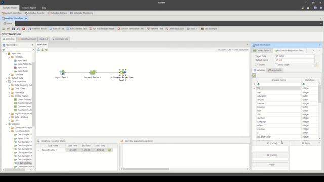 [R-Flow Task Example] R - N Samples Proportion Test смотреть онлайн