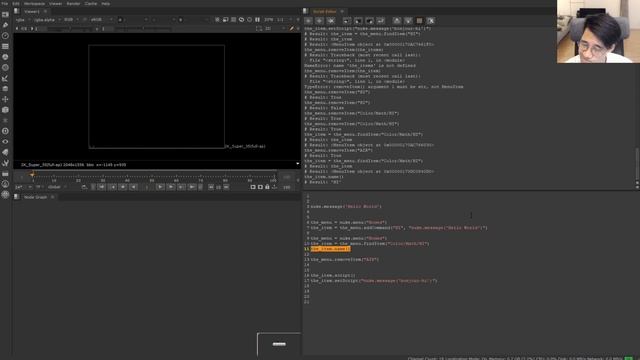 0x15 Python for (Nuke) Compers - poking at the menu system смотреть онлайн