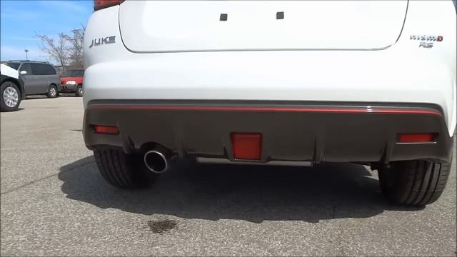 2015 Nissan Juke Nismo RS Exhaust Sound-Turbocharged 4 Cylinder Engine