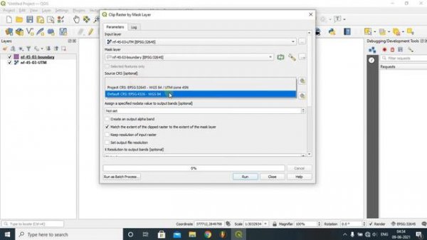 Merge Raster or mosaic Topographical Map in QGIS: A complete Tutorial for beginners (Step-by-step)