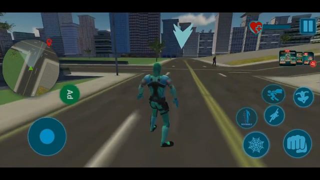 Invisible Ninja Rope Hero | City Rescue Mission Android GamePlay | By Game Crazy смотреть онлайн