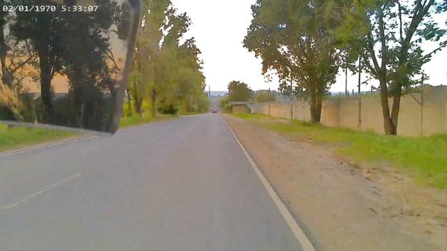 Экшен камера на мото проверка работы настройка 2.7К30FPS первый выезд смотреть онлайн