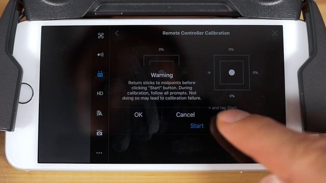 DJI MAVIC PRO калибровка контроллера. смотреть онлайн