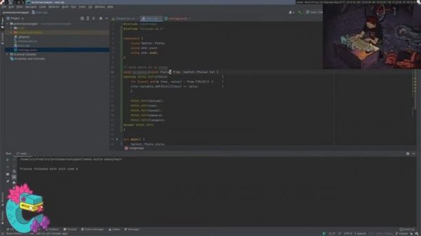 protobuf example c++ cpp cmake