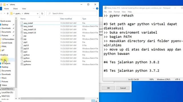 Python: Instalasi Python memakai pyenv смотреть онлайн