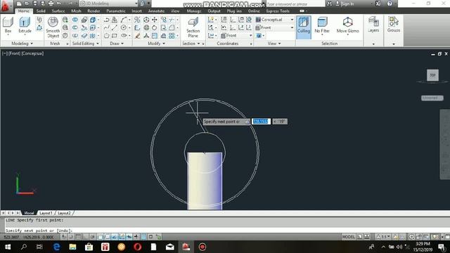 How to make 3d portable fan | AUTOCAD смотреть онлайн
