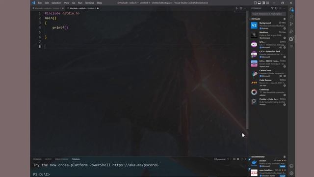 How to setup a BackGround Image in VS CODE [EASY TUTORIAL] смотреть онлайн