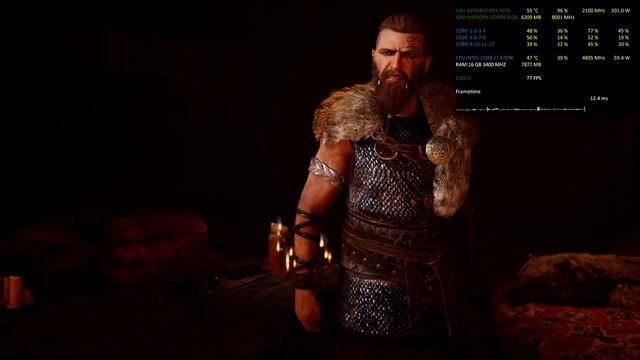 [Assassin's Creed Valhalla] GeForce RTX 3070-I7 8700K 1440P DX12 Ultra High Performance смотреть онлайн