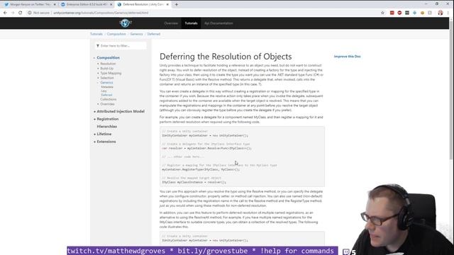 Live Coding with Matt Groves - Episode 50 - Dependency Injection with ASP.NET and Couchbase смотреть онлайн