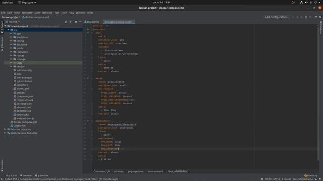 Levantando ambiente de desenvolvimento com docker para php e laravel смотреть онлайн