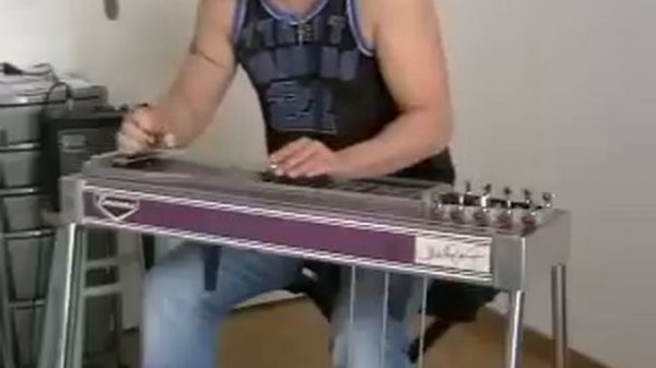 Pedal steel guitar