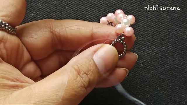 ⚜️ Pretty Pink Daisy Bracelet/ Pearl Bracelet/ Pulsera Tutorial Diy (0448) смотреть онлайн