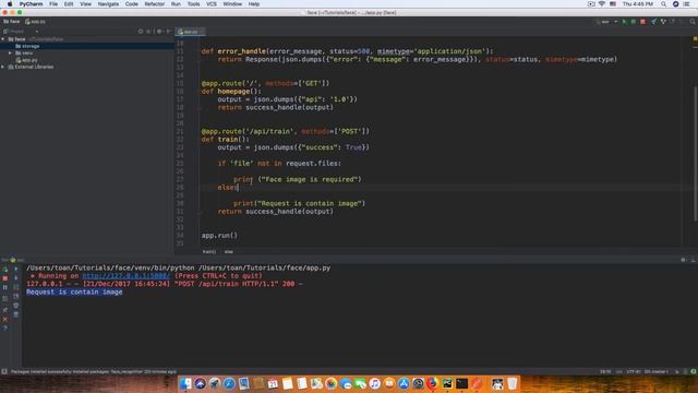 Ep1: Face Recognition Web Service Python смотреть онлайн