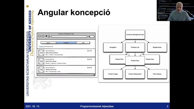 Programrendszerek fejlesztése 2. előadás: Angular смотреть онлайн