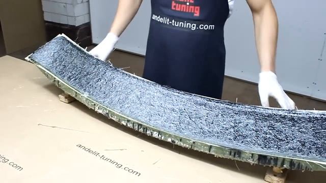 Изготовление спойлера на заднее стекло для Audi A8 D2 смотреть онлайн