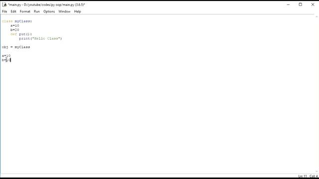 Object Oriented Programming with Python: 1 Introduction & creating class and object смотреть онлайн