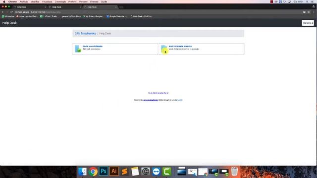 Tutorial Help Desk CRM - Verifica Stato Ticket