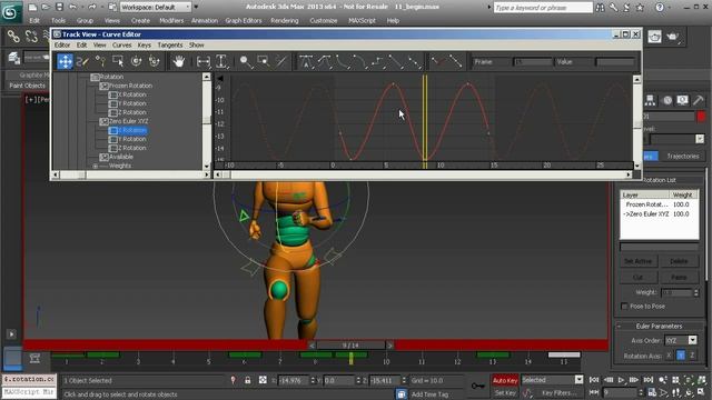 11. Animating the upper torso смотреть онлайн