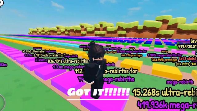 Getting mega reb and Prestige: Button simulator Infinity смотреть онлайн
