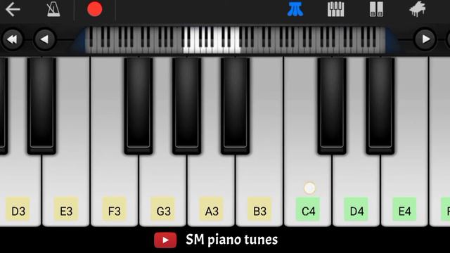 Theri | baby theme | piano notes | walk band in mobile смотреть онлайн