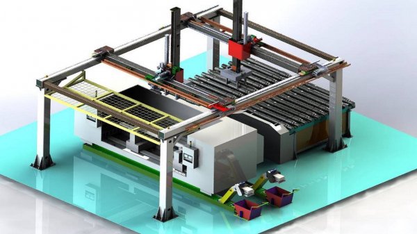 Сверлильно-фрезерный станок длля осей типа ру1ш , рв2ш