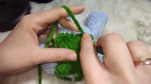 Вязаная игрушка за вечер|Слоник из плюшевой пряжи крючком