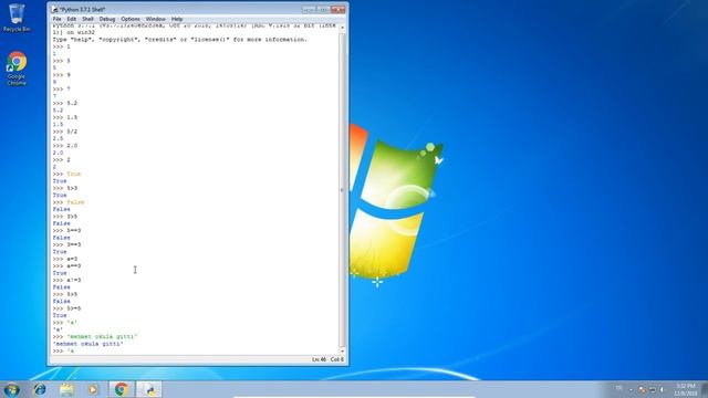 Python Programlamaya Giriş - 2 | Veri türleri - Boolean ve string işlemleri смотреть онлайн