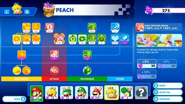 Mario + Rabbids Kingdom Battle - Character Skill Trees and Weapons смотреть онлайн