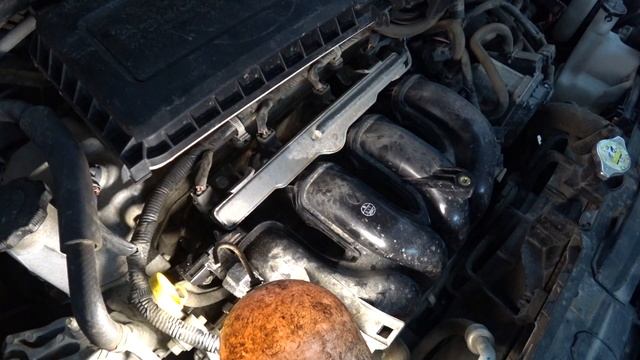Mazda Ошибка P2187 бедная смесь. Ищем подсос воздуха смотреть онлайн