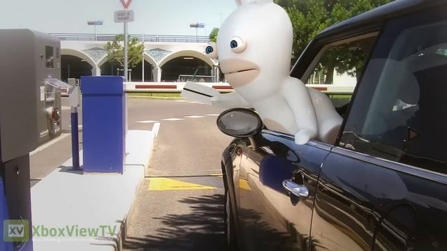 Rabbids: Alive & Kicking - Car-Park For Bunnies (KINECT)