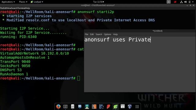 How to be Anonymous while hacking in Kali LinuxAnonsurf + Connecting to I2P Services смотреть онлайн