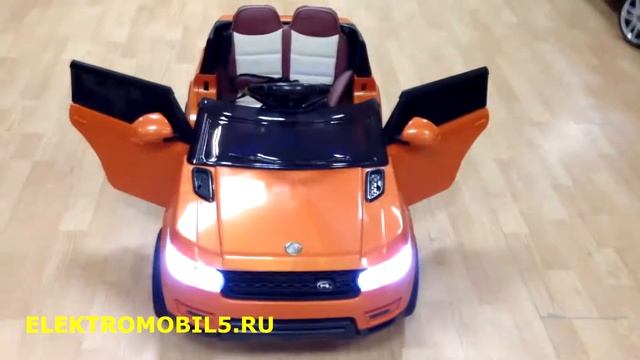 Обзор детской электромашины - Range Rover смотреть онлайн