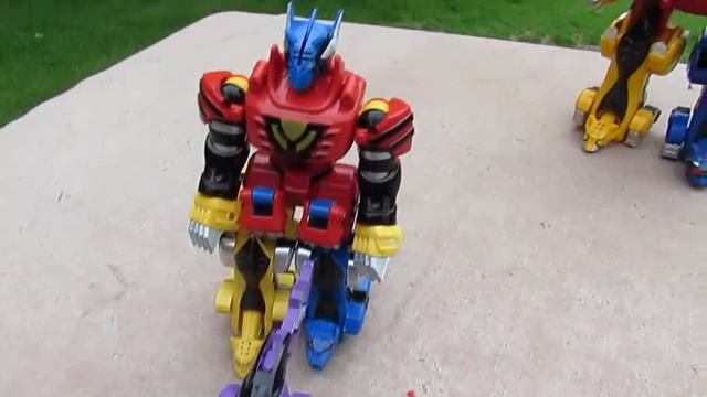 POWER RANGERS JUNGLE FURY / SUPER SENTAI GEKIRANGER | Bootleg - DX FURY JUNGLE SUPER CHANGES смотреть онлайн