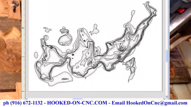 Lake Bottom Contour Map 3D Wood Carving-Customer Proposal смотреть онлайн