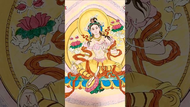 108 time Tara Mantra chant .Invoke the Goddess of Fast Compassion Tara to invite health and success смотреть онлайн