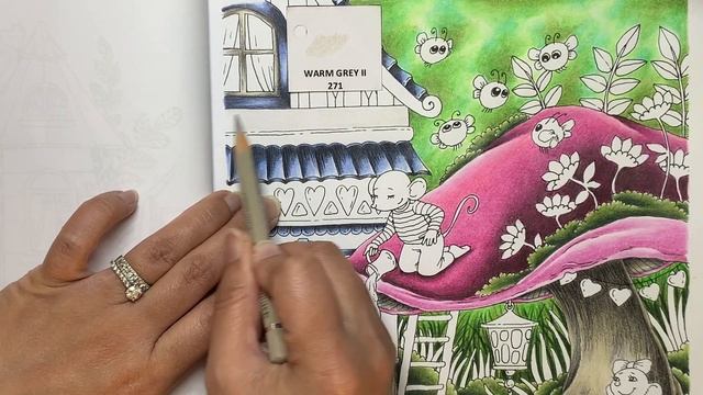 COLOURALONG | Nice Little Town Valentine’s Day – Tatiana Bogema | Sweet Treat | Adult Colouring