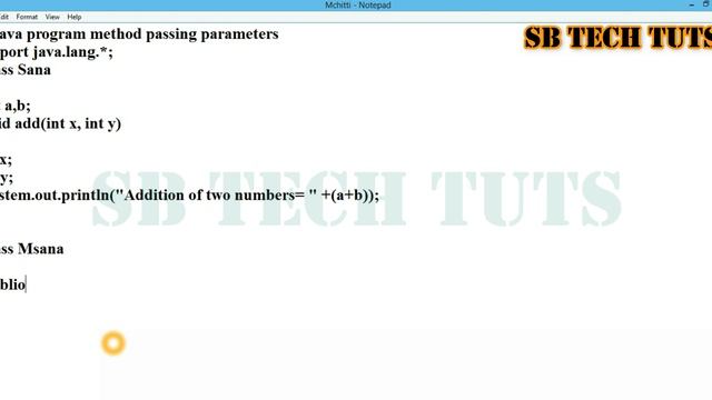 Method Passing Parameters in JAVA(Practical Explanation) | Call By Value | JAVA Programming | Telug смотреть онлайн