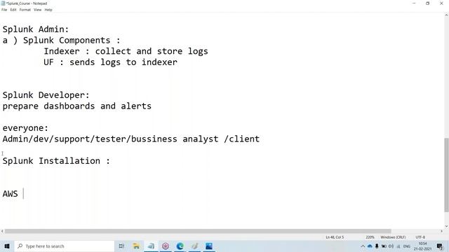SPLUNK (FREE Workshop) tutorials || by Mr. Vikram On 21-02-2021 @10AM смотреть онлайн