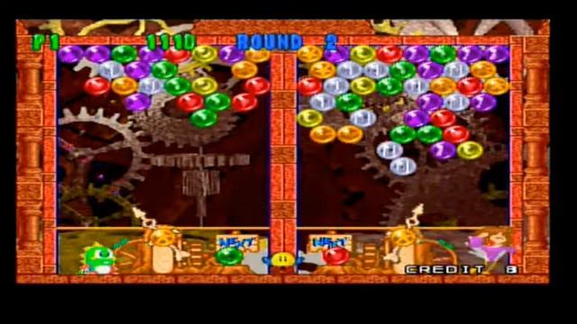 Bust-A-Move 2 Arcade Edition (PS1) - Practice Mode (Easy) Playthrough смотреть онлайн