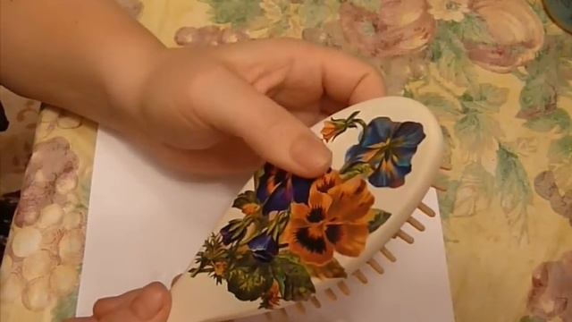 МАСТЕР-КЛАСС ДЕКУПАЖ. КАК НАКЛЕИТЬ ДЕКУПАЖНУЮ КАРТУ смотреть онлайн
