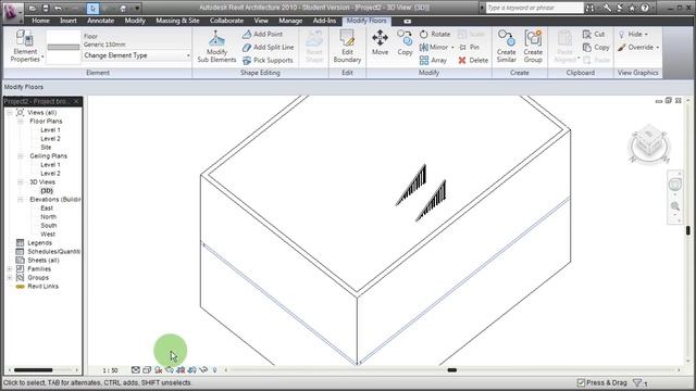 How to cut a hole into floors in Revit смотреть онлайн