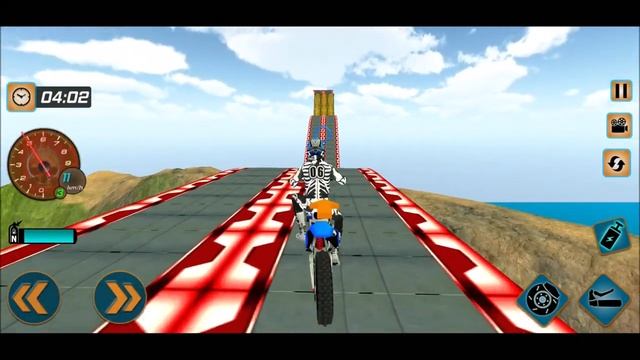 Dirt Motocross Bike Heavy Stunt Race Game - Bike Racing Stunt Drive - Games 3D смотреть онлайн